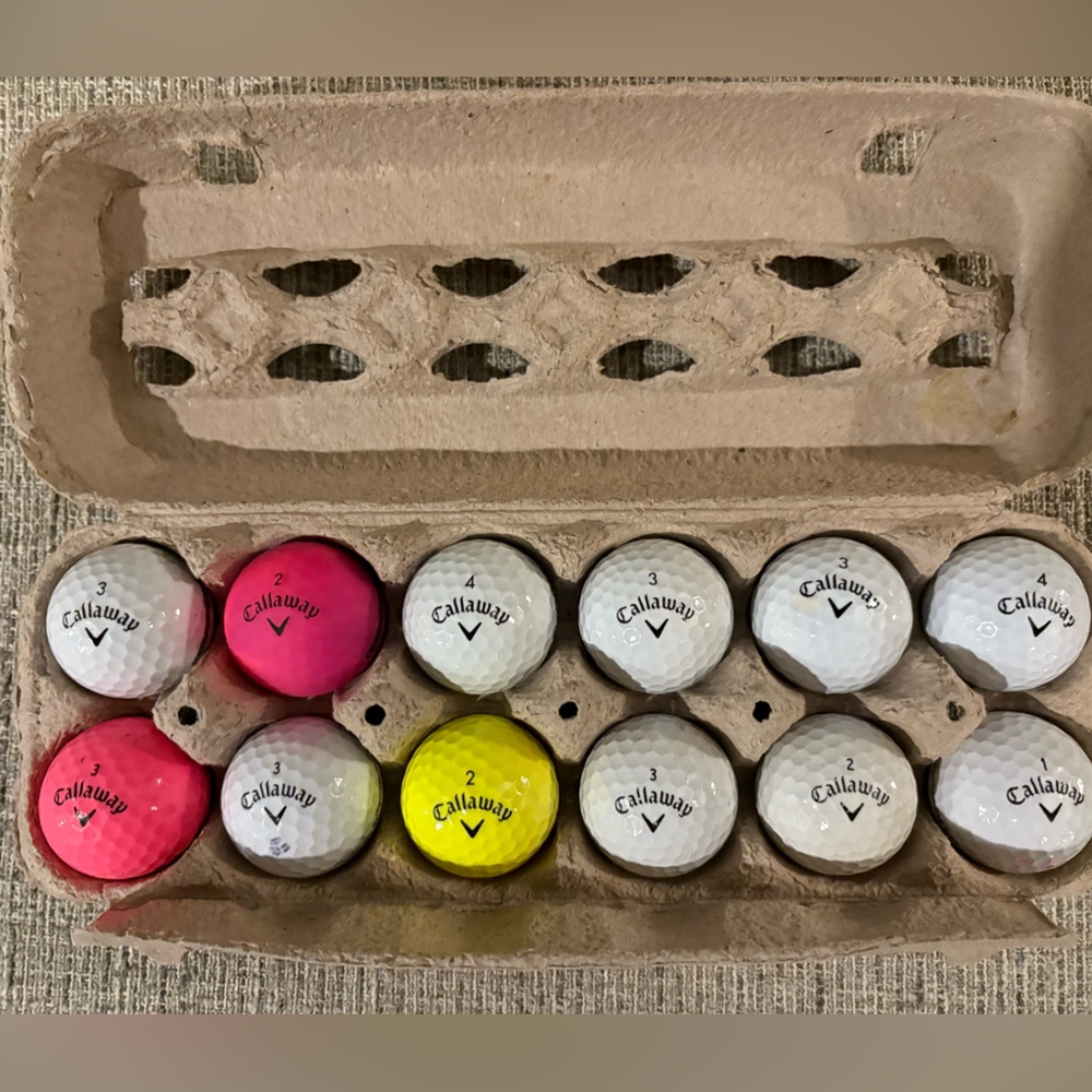 Callaway Super Soft used Golf Balls - Grade 4A